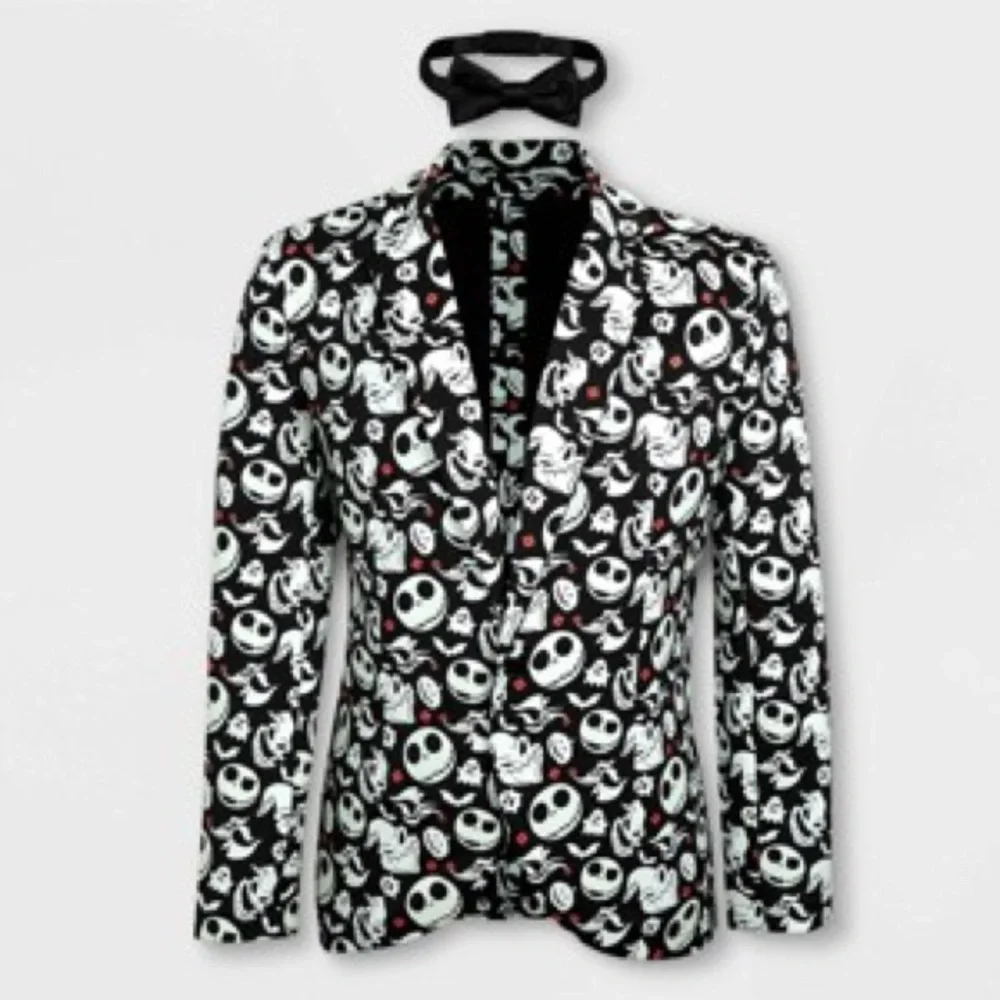 The Nightmare Before Christmas Jack Glow-in-the-Dark Jacket for Adults S/M